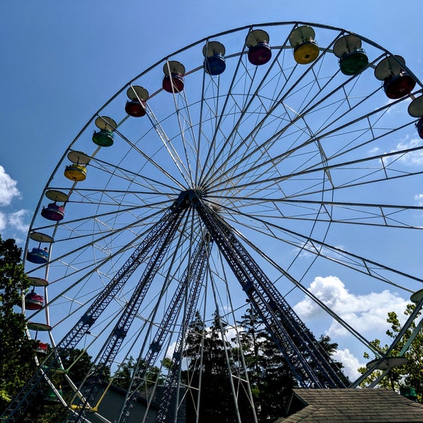 Photo taken at Knoebels Amusement Resort by Tanya V. on 7/28/2019