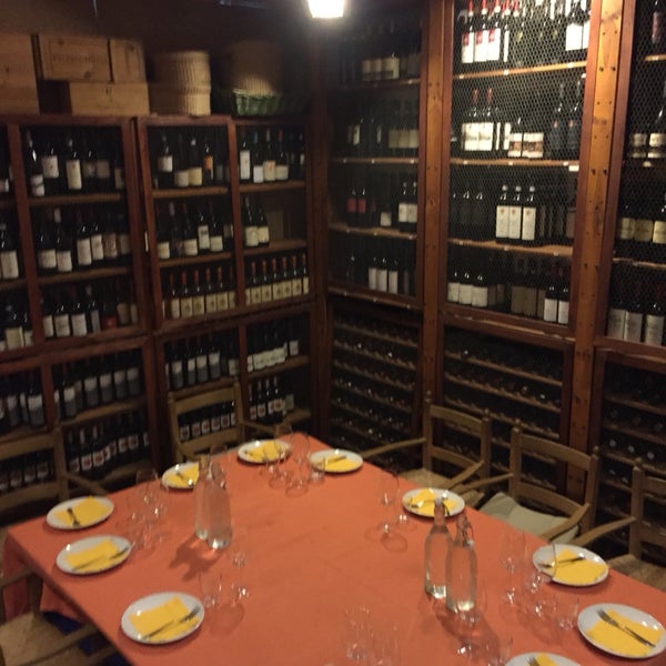 Arrange a tour of the wine cellar in the basement, incredible atmosphere will the food to match: