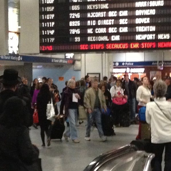 Photo taken at New York Penn Station by Cheryl O. on 4/21/2013