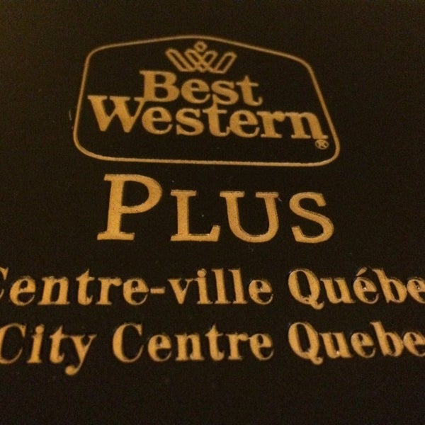 Снимок сделан в Best Western Plus City Centre/Centre-Ville пользователем Régis H. 11/23/2014