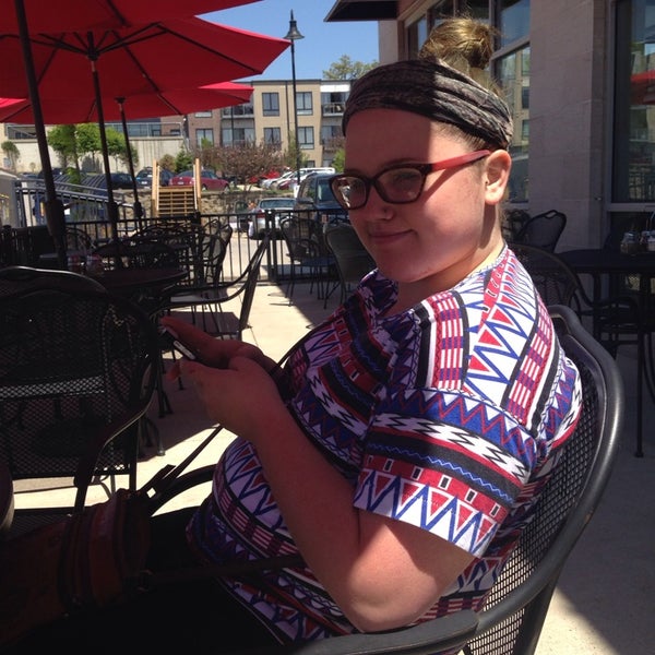 Photo taken at Gusto Pizza Co. by Hannah S. on 5/17/2014