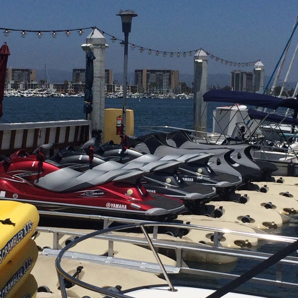 Photo taken at Marina Del Rey Parasailing by Md on 6/17/2014