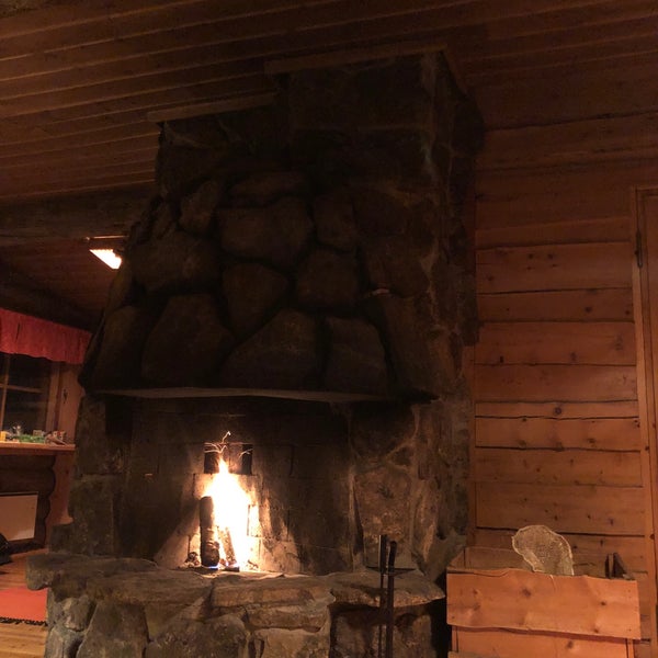 Photo taken at Kakslauttanen Arctic Resort by Humaid B. on 2/15/2019