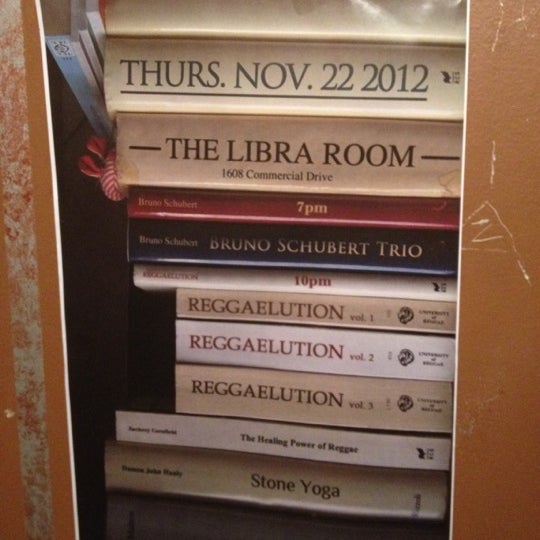 11/23/2012 tarihinde Alma S.ziyaretçi tarafından Libra Room'de çekilen fotoğraf