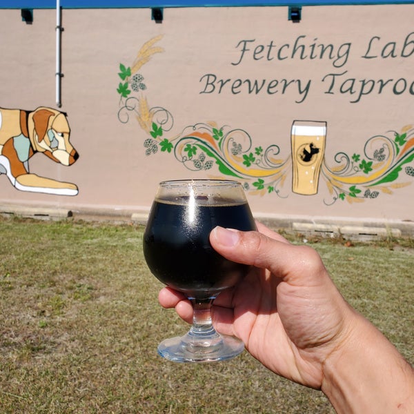 Photo taken at Fetching Lab Brewery Taproom by David G. on 10/31/2020