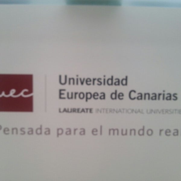Снимок сделан в Universidad Europea de Canarias пользователем Francis O. 10/4/2013