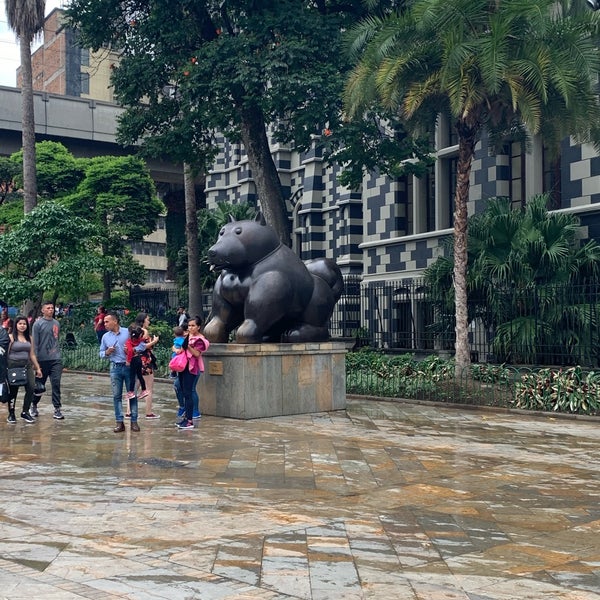 Photo taken at Plaza Botero by Jessica L. on 10/21/2019