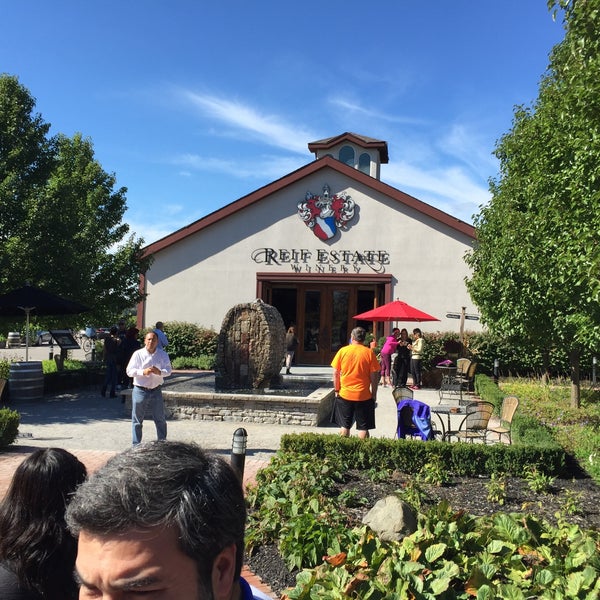Photo taken at Reif Estate Winery by Julio M. on 10/8/2015