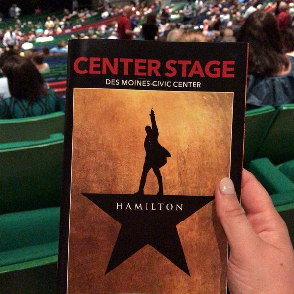 Des Moines Civic Center Seating Chart Hamilton Matttroy