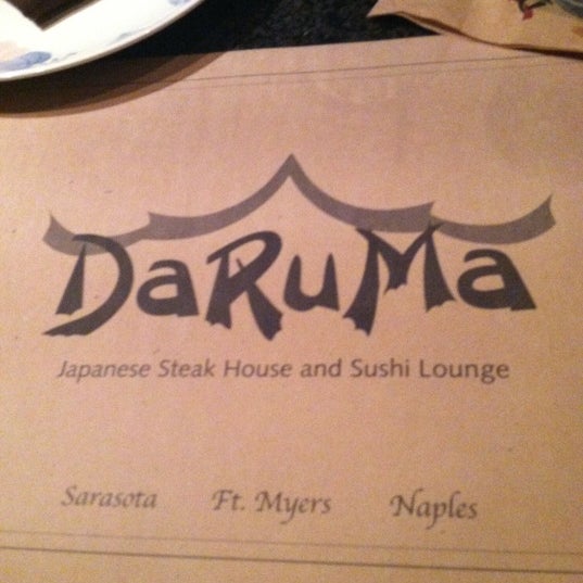 Photo taken at DaRuMa- Japanese Steakhouse and Sushi Lounge by Kristin M. on 10/7/2012