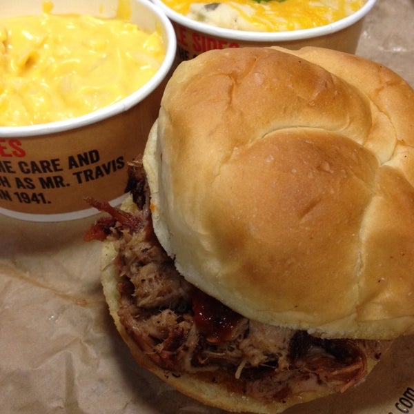 Photo taken at Dickey&#39;s Barbecue Pit by Andrew P. on 12/27/2013