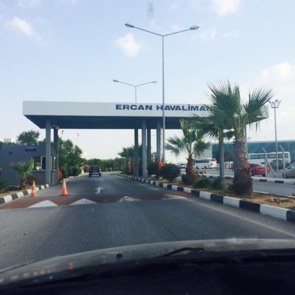 Photo taken at Ercan Airport (ECN) by Mesut K. on 6/27/2015