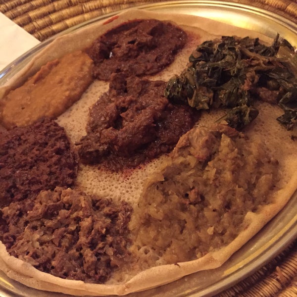 The meat Taste of Sheba was fantastic and great for people that are new to Ethiopian cuisine