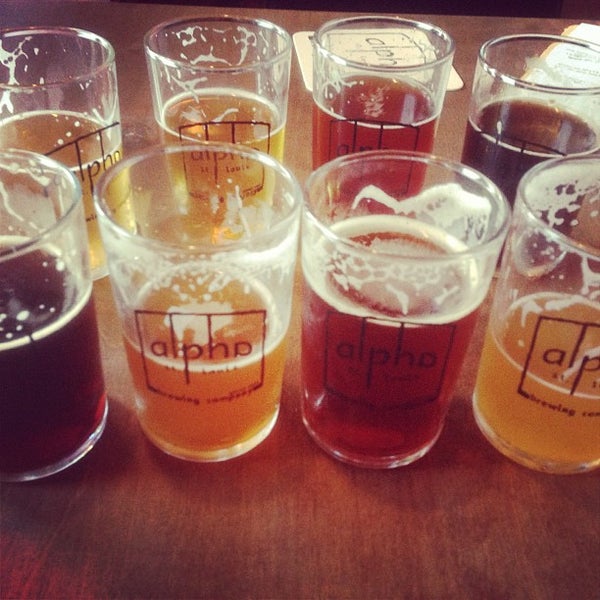 Photo taken at Alpha Brewing Company by Adam L. on 4/10/2013