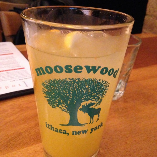 Photo taken at Moosewood Restaurant by Leonard S. on 5/12/2013