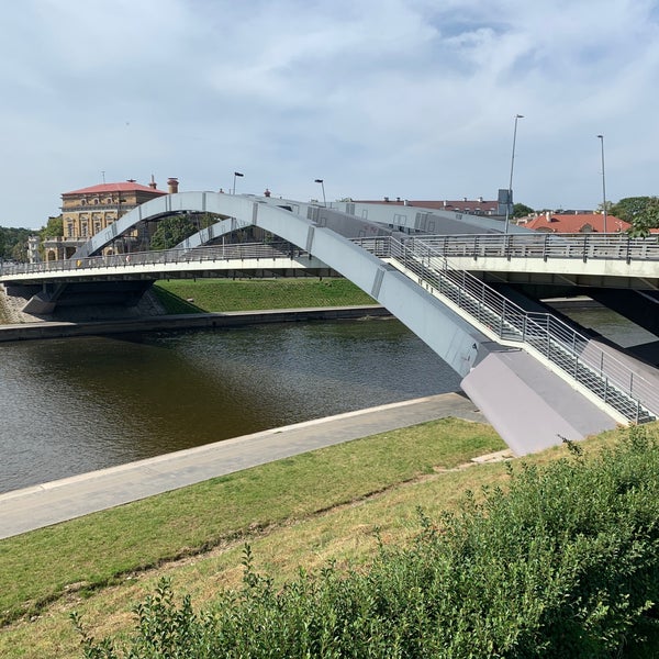 Foto diambil di Mindaugo tiltas | Mindaugas&#39; bridge oleh Tony Martin K. pada 8/3/2020
