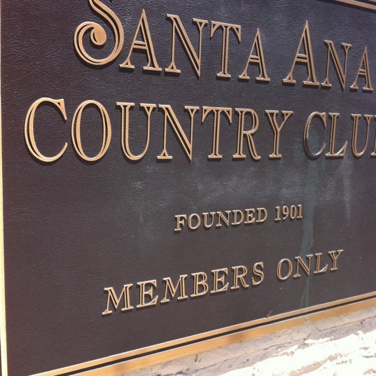 Photo taken at Santa Ana Country Club by Iman Y. on 6/28/2012