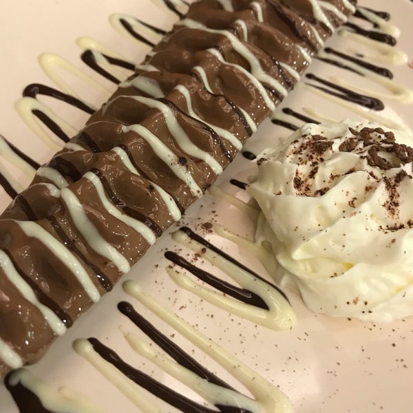 Feet in molten Chocolate