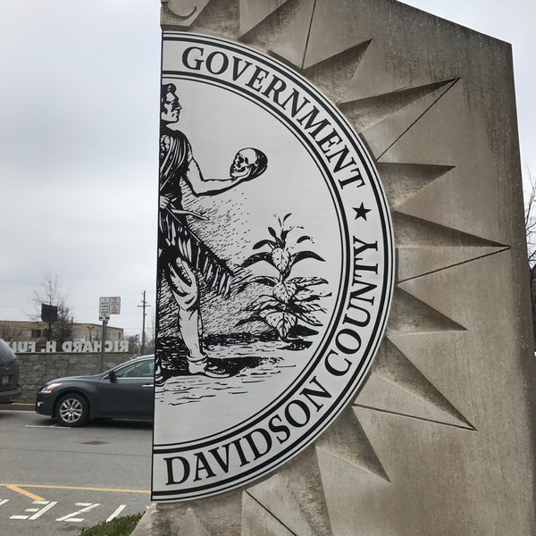 Davidson county clerk government building in nashville