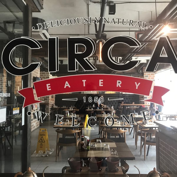 Photo taken at Circa Eatery 1850 by Bryan T. on 9/11/2017