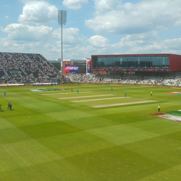 Photo taken at Emirates Old Trafford by AdamSh on 6/22/2019