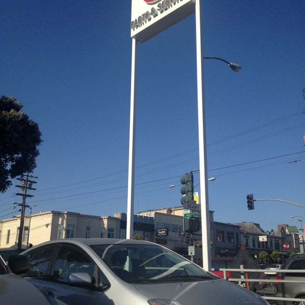 Photo taken at San Francisco Toyota - Parts &amp; Service Center by arlene r. on 5/2/2013