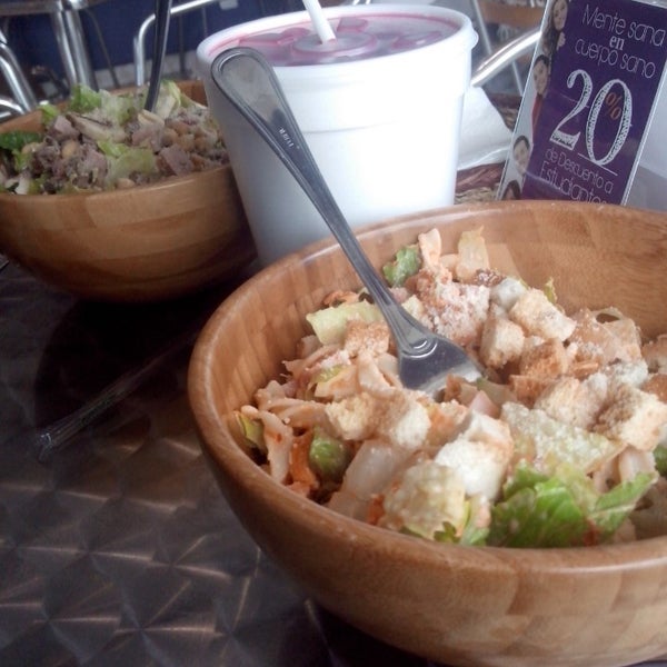 Photo taken at nsalada mix by Tracy D. on 9/7/2014