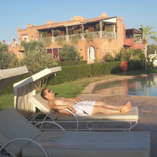 Photo taken at Eden Andalou Spa And Resort Marrakech by Majid Y. on 6/7/2014
