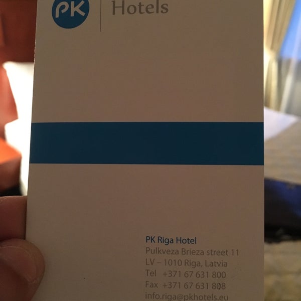 4/20/2016にMikhailがPK Riga Hotelで撮った写真