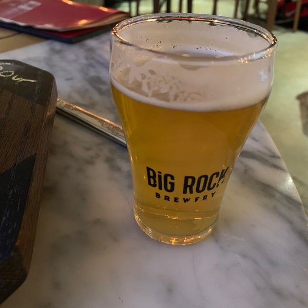 Photo taken at Liberty Commons at Big Rock Brewery by P A. on 4/14/2019