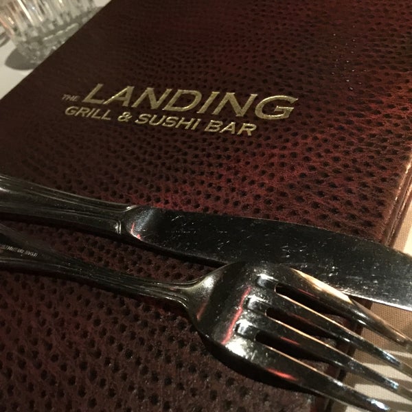 Photo taken at The Landing Grill &amp; Sushi Bar by Casey B. on 11/14/2015