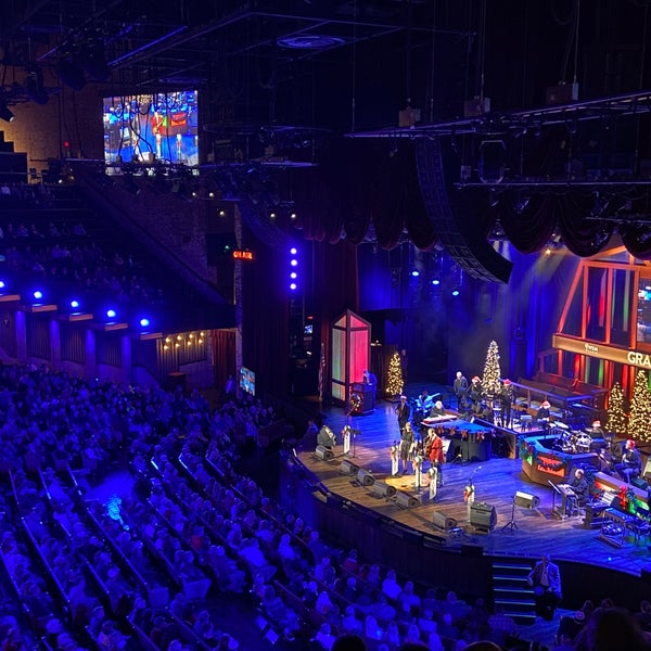 Photo taken at Grand Ole Opry House by Sarah D. on 12/9/2021