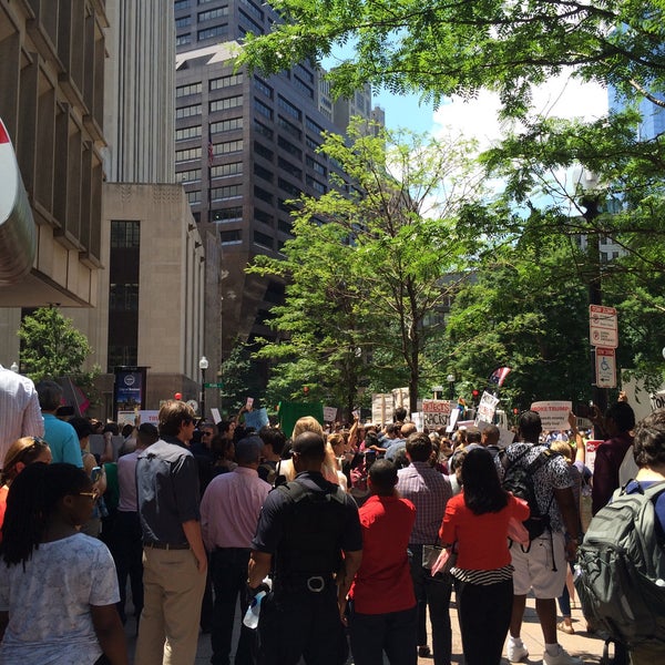 Foto tirada no(a) The Langham Boston Hotel por KellyAnn em 6/29/2016