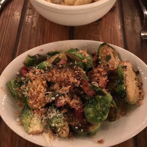 Brussels sprouts and chicken