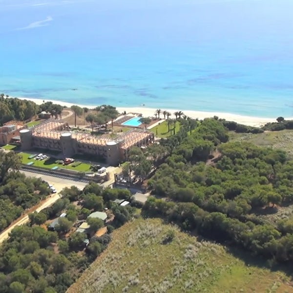 An aerial shooting of La Villa del Re at località su Cannisoni. Is it wonderful?? www.lavilladelre.com