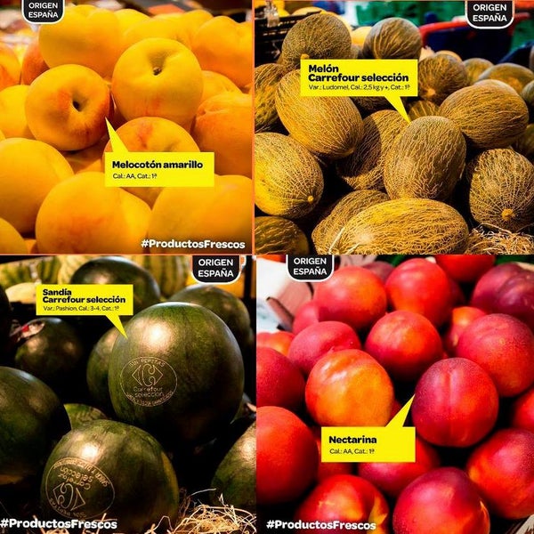 Sandía, melón, nectarina, melocotón... En Carrefour tenemos una gran variedad de #ProductosFrescos ¡Ven a por tu favorito!