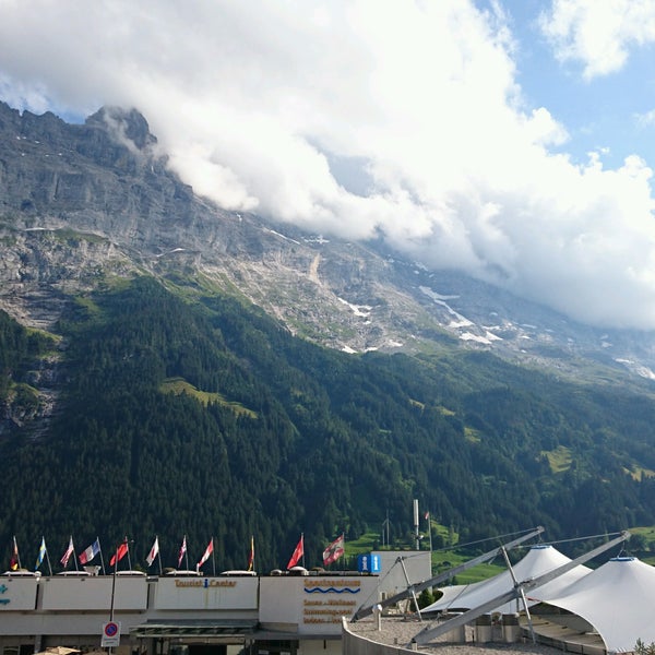 Foto scattata a Belvedere Swiss Quality Hotel Grindelwald da Sadayuki G. il 8/9/2016