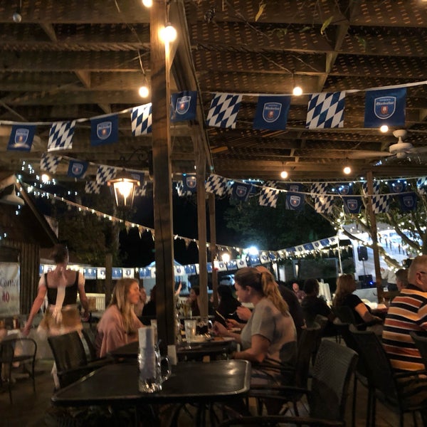 Photo taken at The Village Corner German Restaurant &amp; Tavern by David V. on 10/6/2018