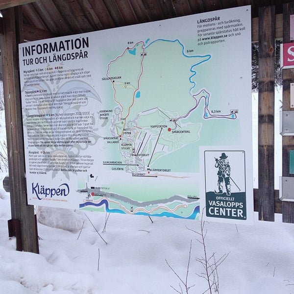 Das Foto wurde bei Kläppen Ski Resort von Gustav E. am 2/10/2013 aufgenommen