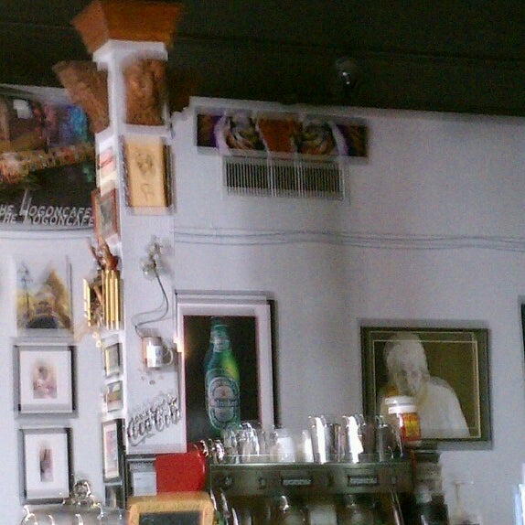 Photo taken at Logon Cafe &amp; Pub by Jazzy B. on 3/3/2013