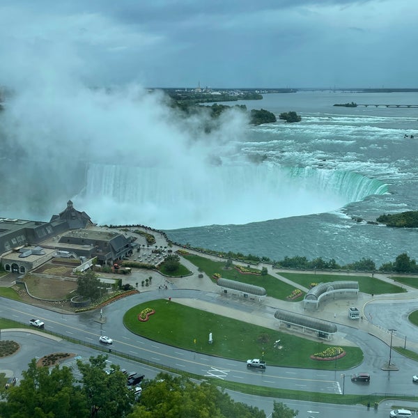 Das Foto wurde bei Niagara Falls Marriott Fallsview Hotel &amp; Spa von Kael R. am 9/22/2021 aufgenommen
