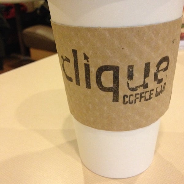 Photo taken at Clique Coffee Bar by Jade T. on 3/1/2014