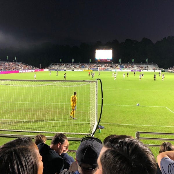 Photo taken at WakeMed Soccer Park by Kevin R. on 10/13/2019