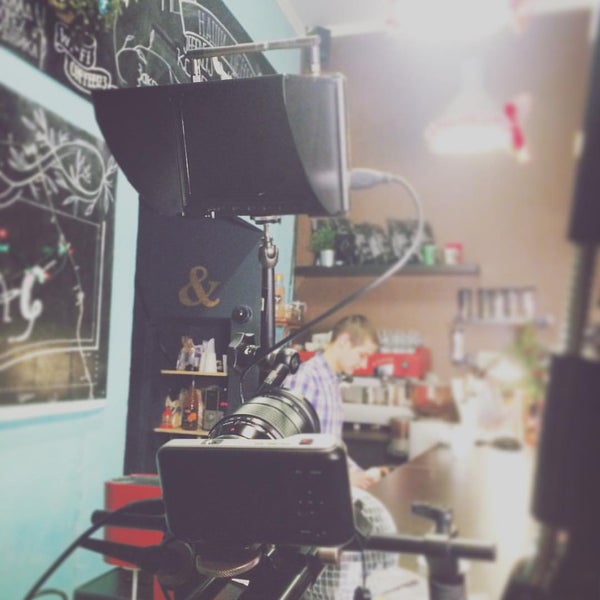 12/10/2015 tarihinde Пётр В.ziyaretçi tarafından Jeffreys coffeeshop Маросейка'de çekilen fotoğraf