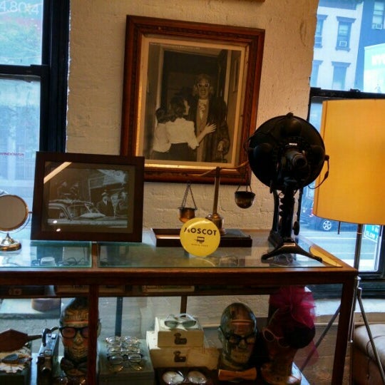 Photo taken at Moscot by NYC E. on 8/25/2015