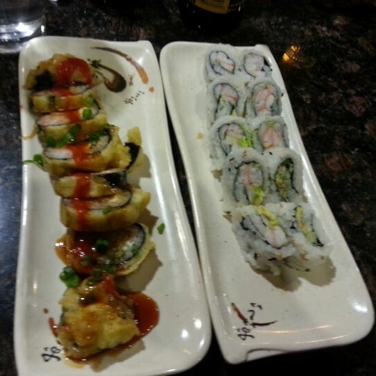 Photo taken at Ijji Sushi by Michelle C. on 1/21/2013