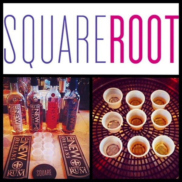 Das Foto wurde bei Square Root von Old New Orleans Rum am 6/25/2014 aufgenommen