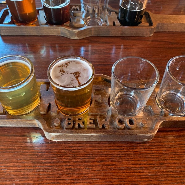 Photo taken at Towne Park Brewery &amp; Taproom by Angela L. on 1/8/2019