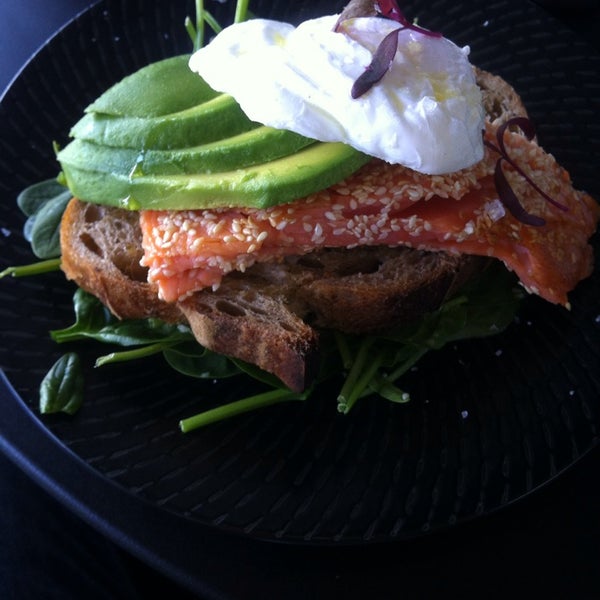 Get the smoked ocean trout special w poached egg on rye. Amazing.