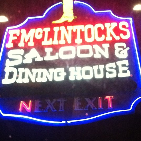 Photo taken at F. McLintocks Saloons and Dining House by Sheila S. on 11/18/2012